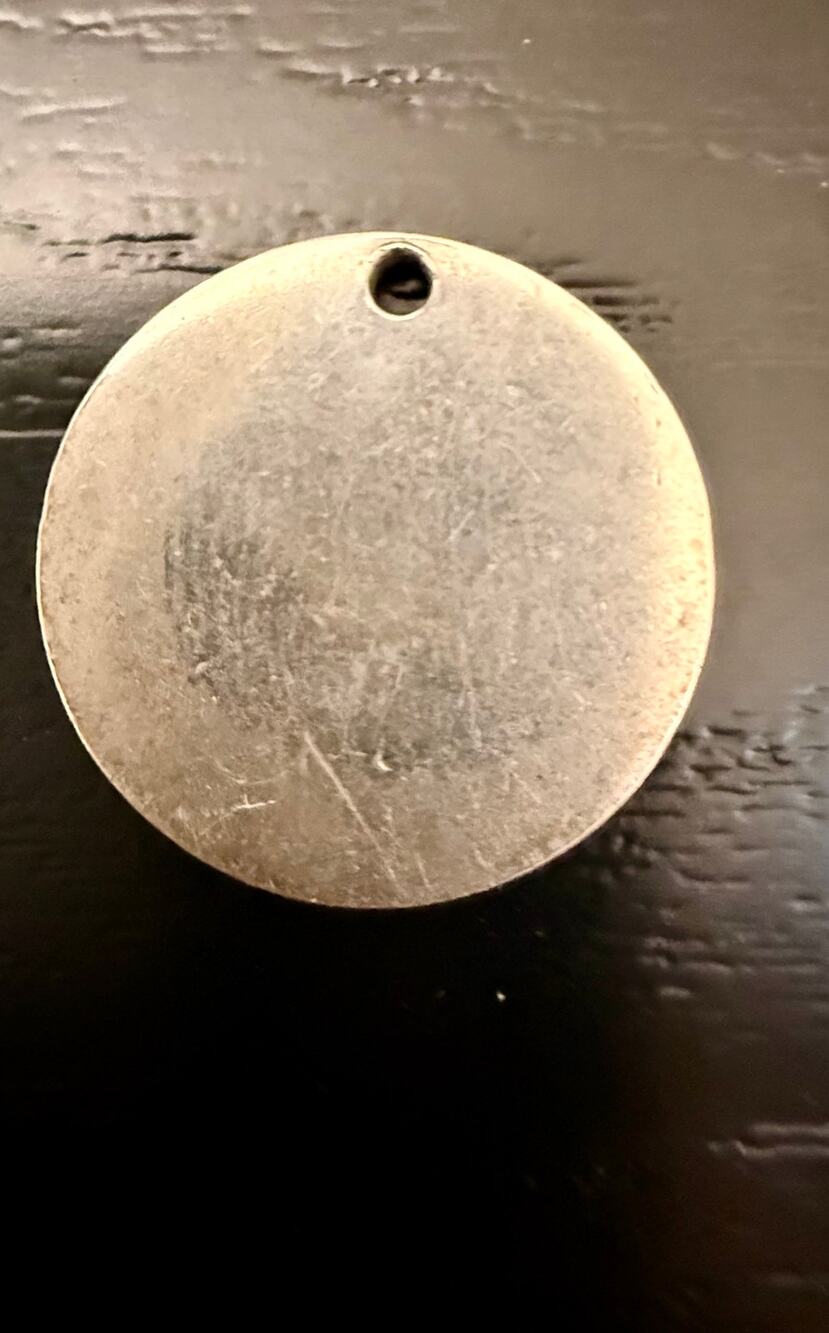 Authentic Tiffany & Co 925 Sterling Silver Tag Charm Pendant 8 grams